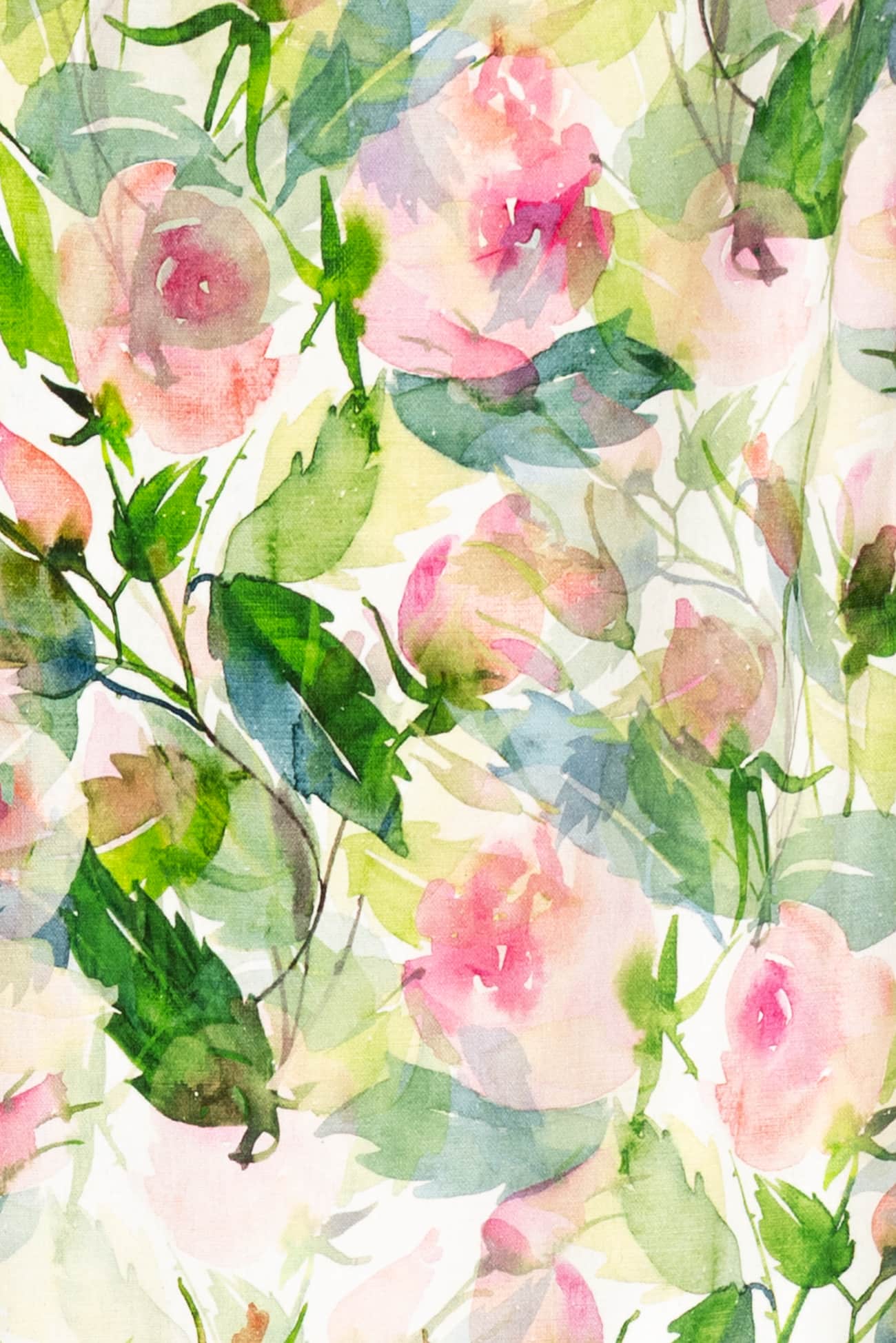 Austen Rose Linen Blend Woven