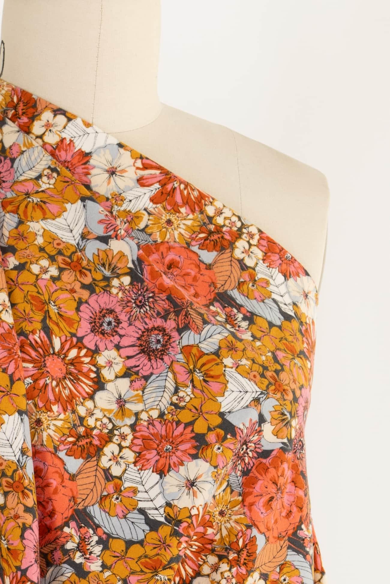 Autumn Cover Cotton Flannel Woven - Marcy Tilton Fabrics