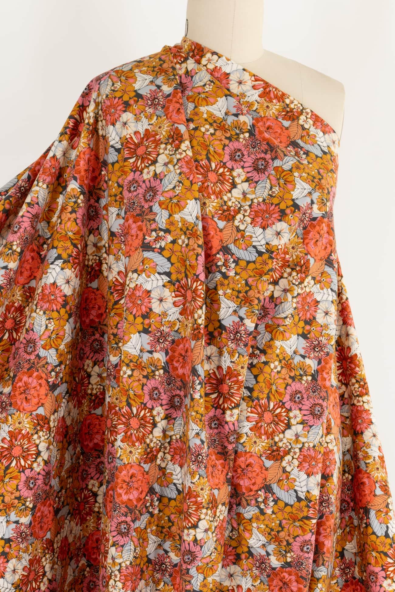 Autumn Cover Cotton Flannel Woven - Marcy Tilton Fabrics