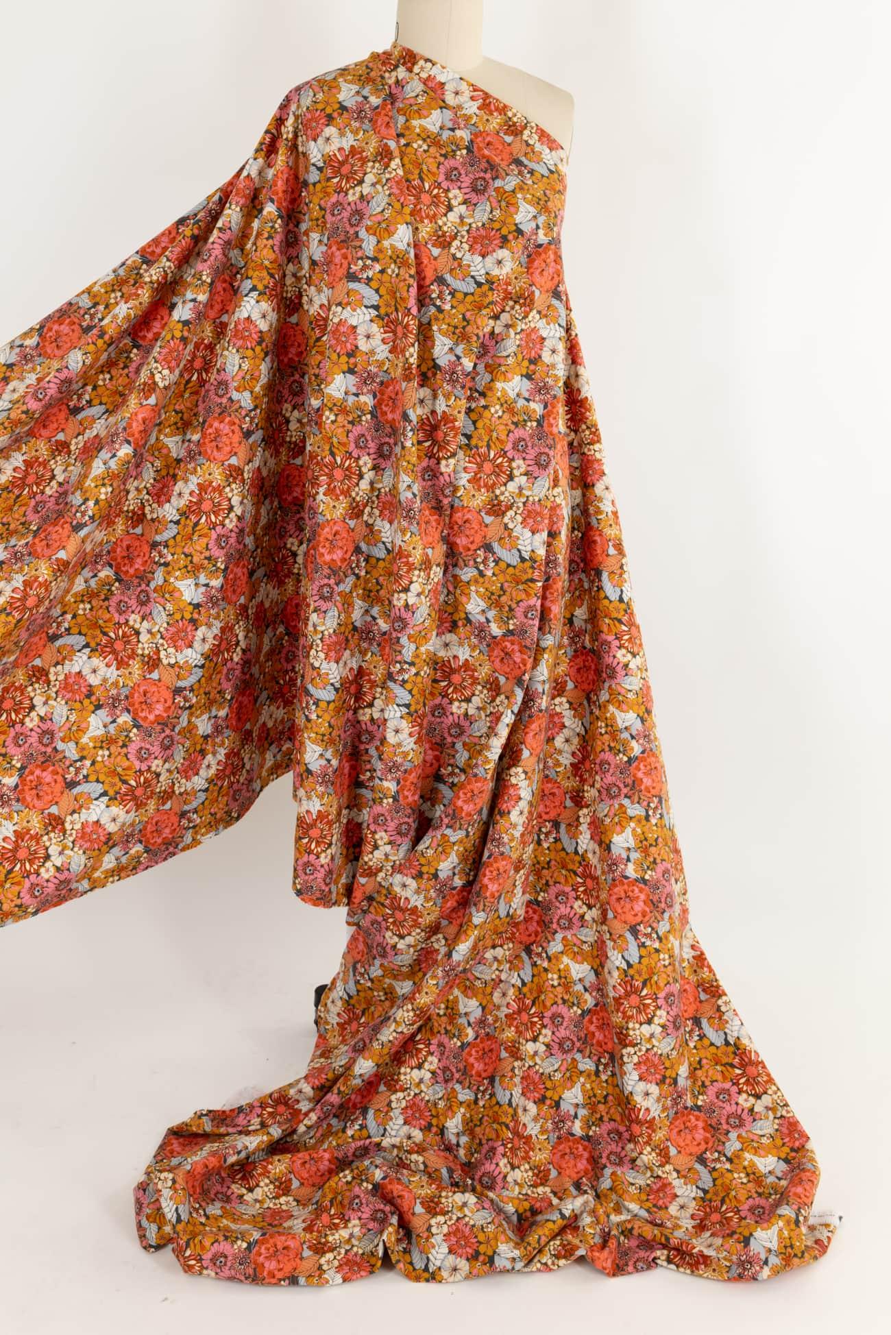 Autumn Cover Cotton Flannel Woven - Marcy Tilton Fabrics