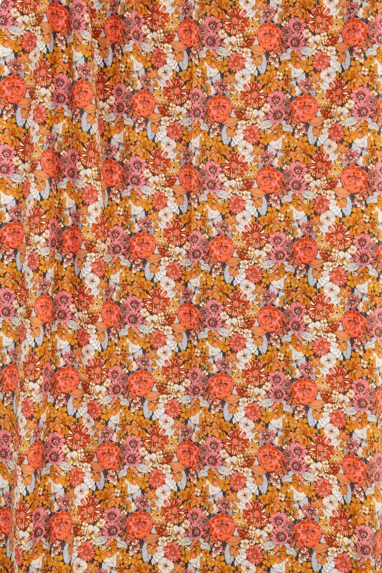 Autumn Cover Cotton Flannel Woven - Marcy Tilton Fabrics