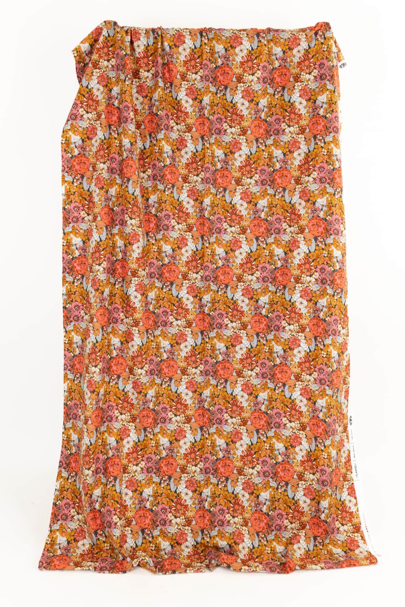 Autumn Cover Cotton Flannel Woven - Marcy Tilton Fabrics