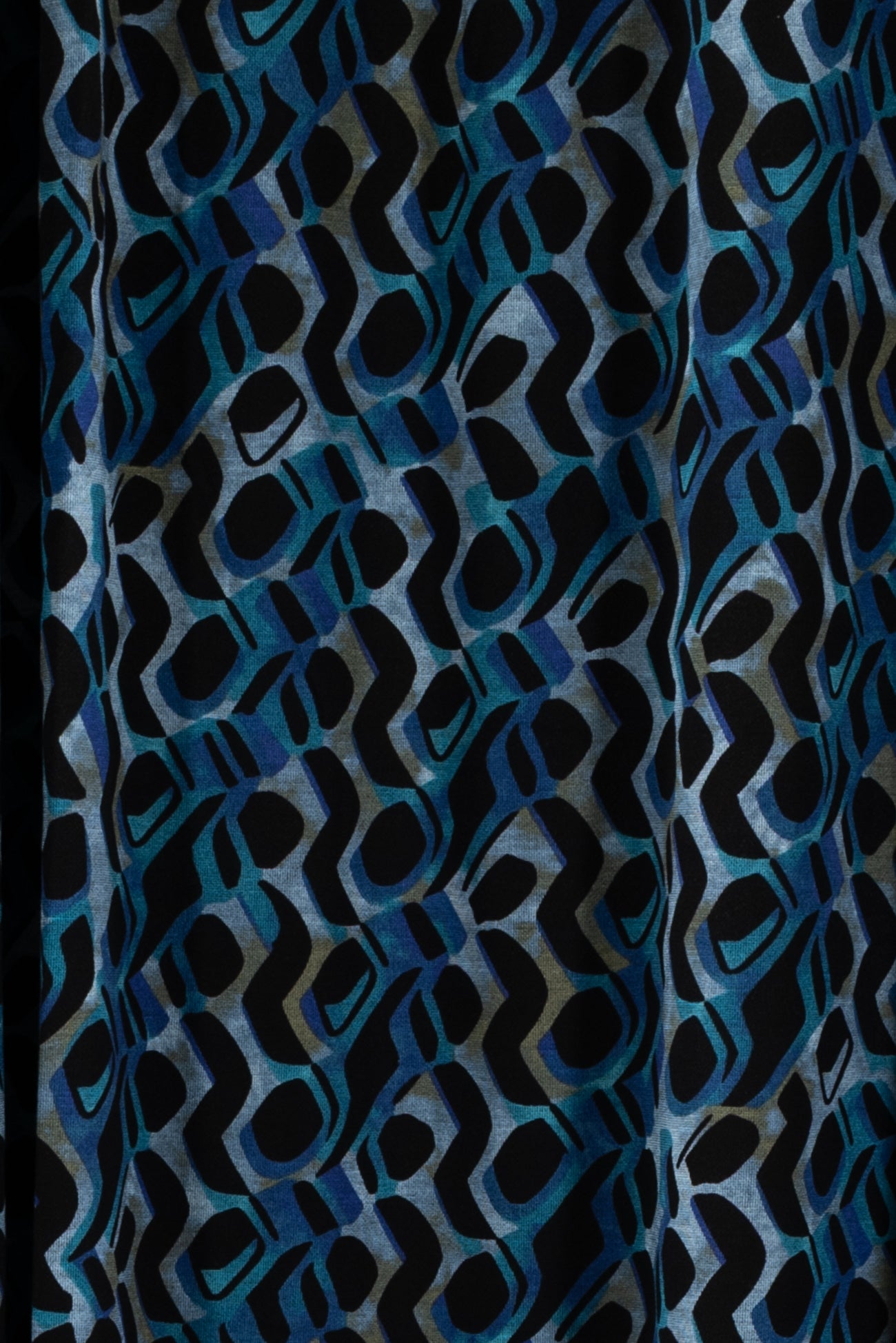 Azure Deco Ponte Knit