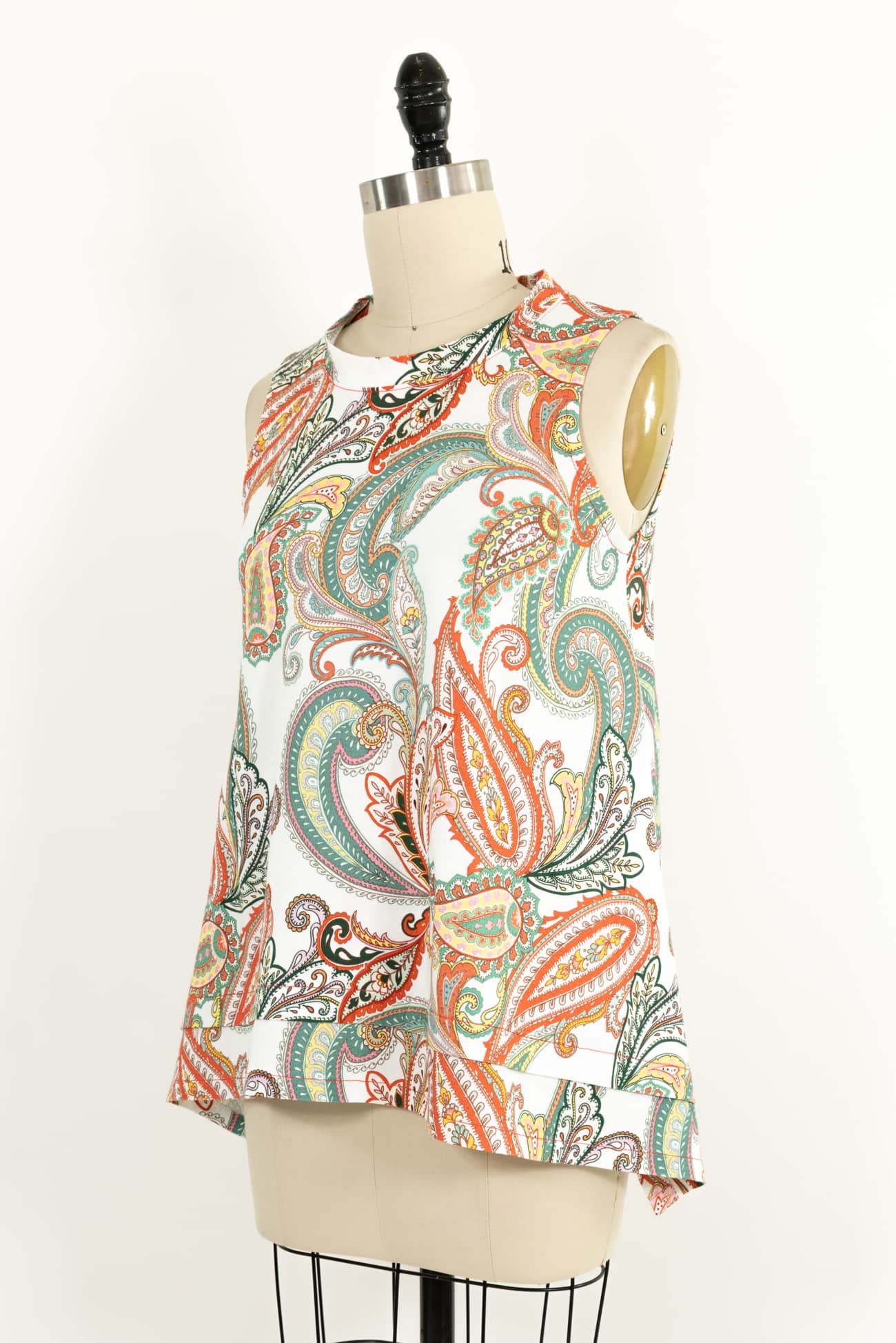Paisley Flared Tunic