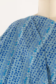 Babe Blue Dots Cotton Flannel Woven