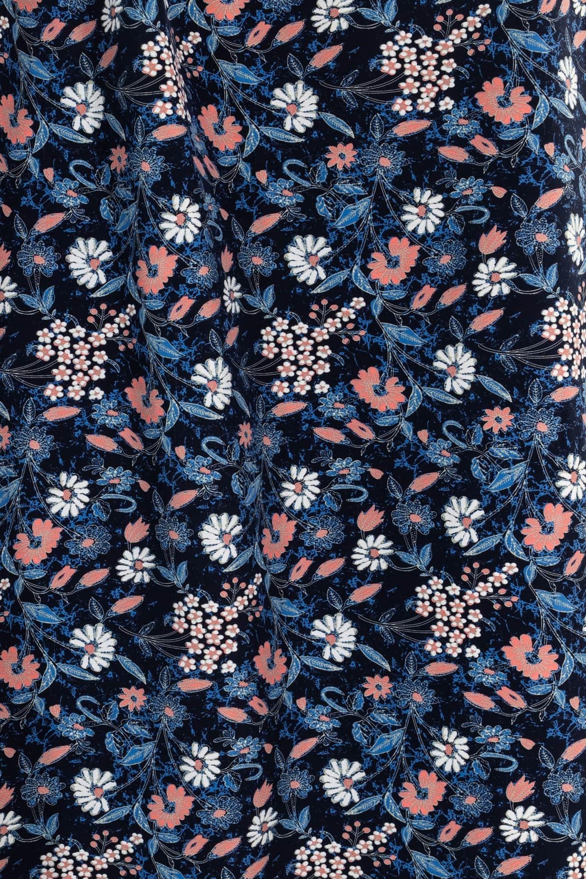 Ace Bachelor Button Stretch Woven - Marcy Tilton Fabrics