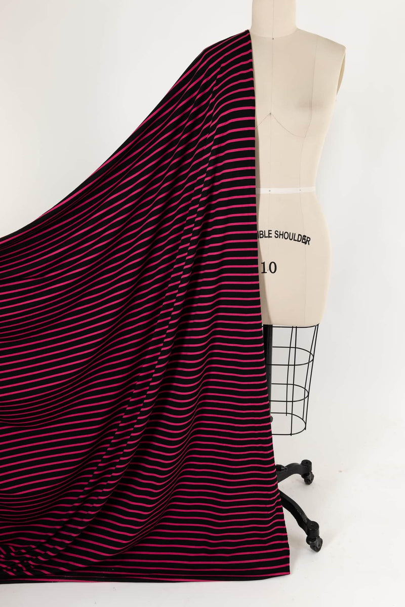 Balboa Stripe USA Knit - Marcy Tilton Fabrics