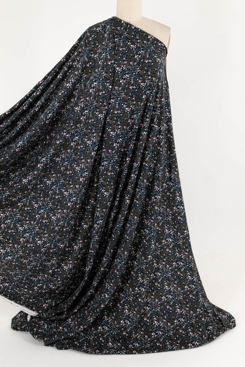 Barefoot In The Dark Cotton Knit - Marcy Tilton Fabrics