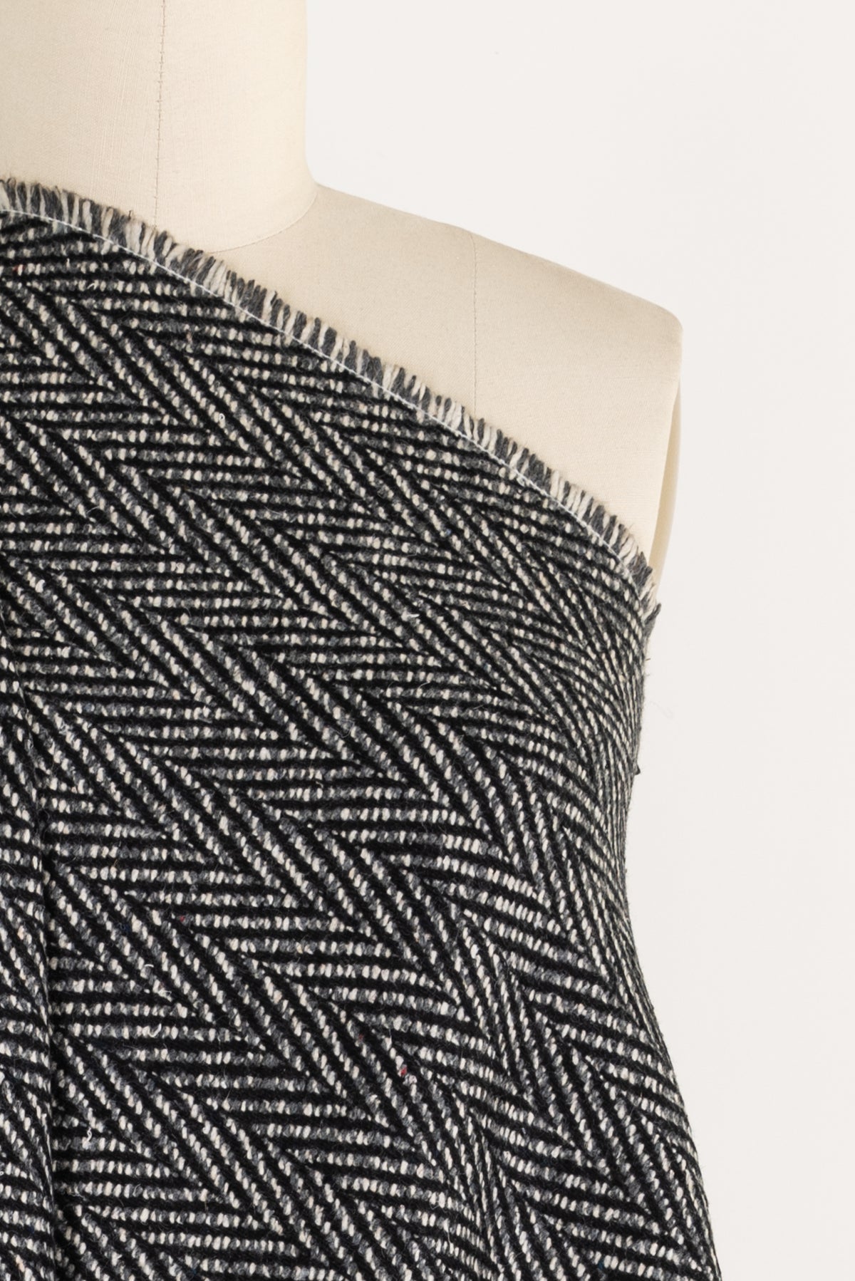 Barney Wool Herringbone Woven