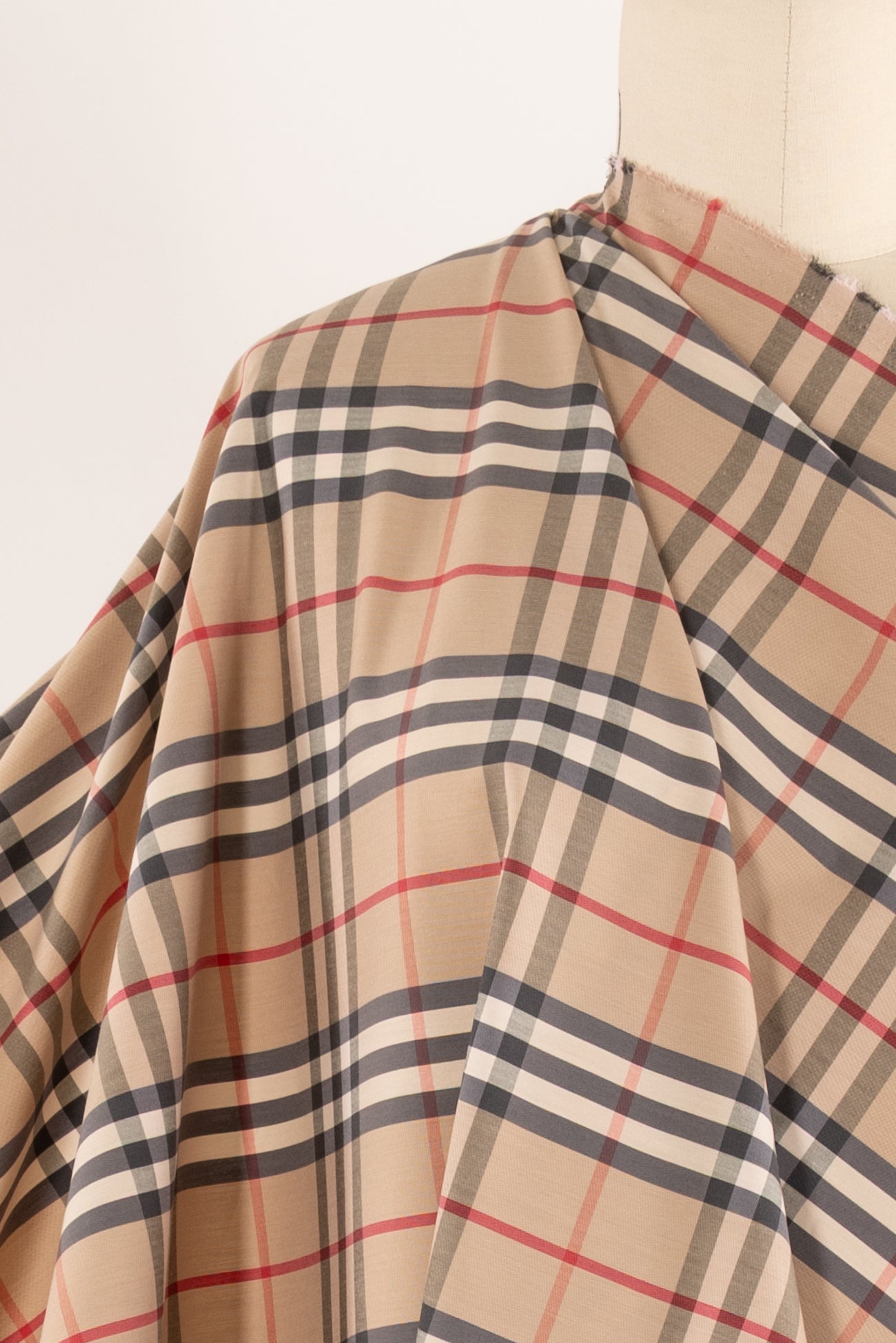 Beige Checkmate BB Italian Woven