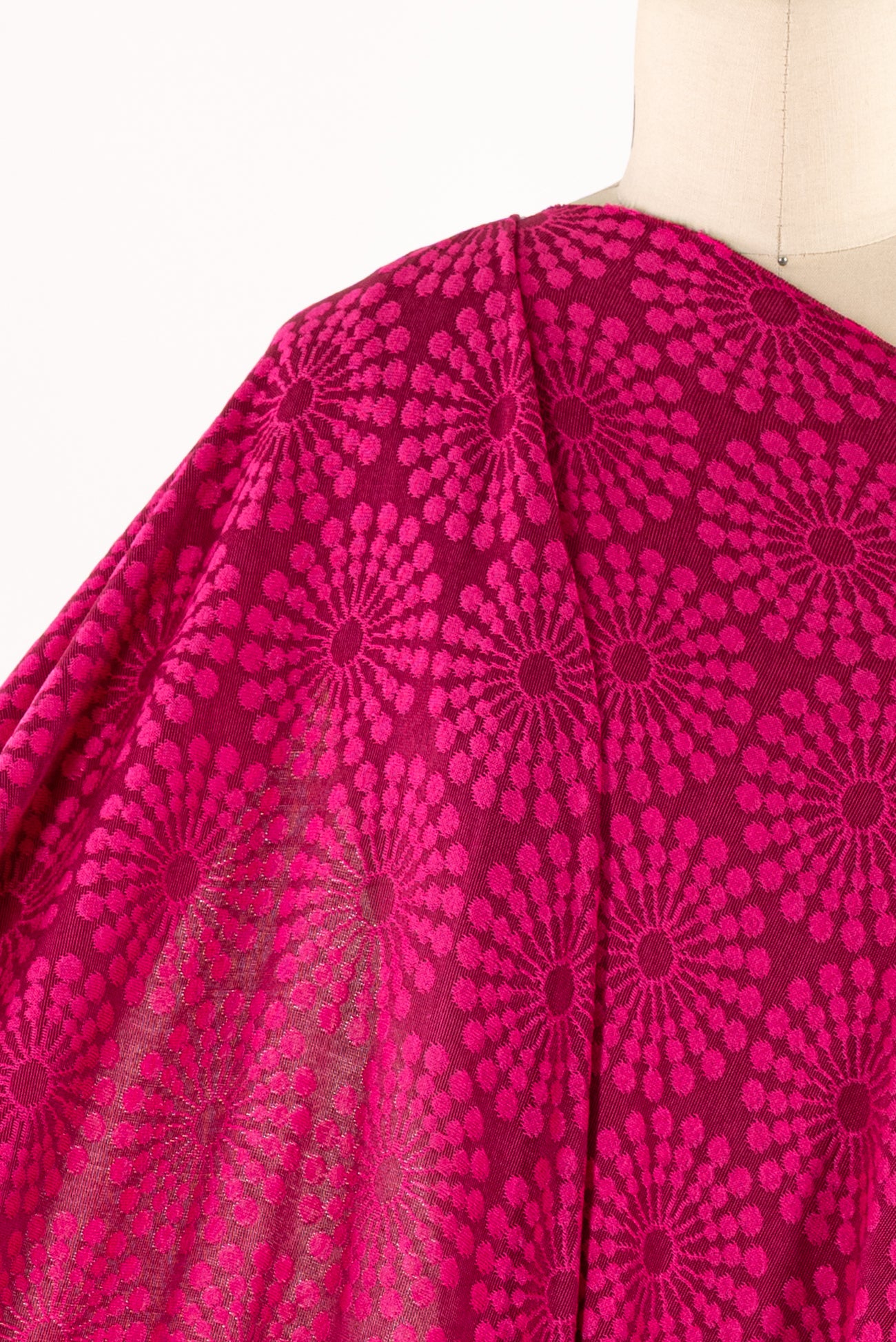 Bella Rose Jacquard Italian Knit