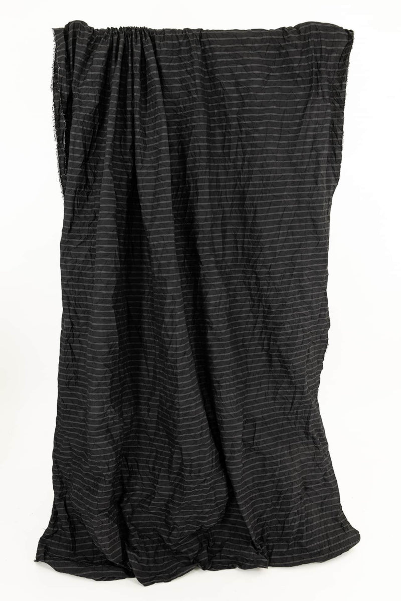 Belvedere Stripe Crinkle Woven - Marcy Tilton Fabrics
