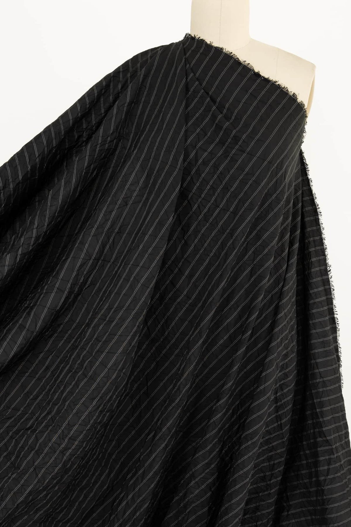 Belvedere Stripe Crinkle Woven - Marcy Tilton Fabrics