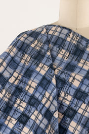Bemidji Blue Plaid Cotton Flannel Woven
