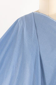 Benjamin Mini Checks Italian Cotton Woven