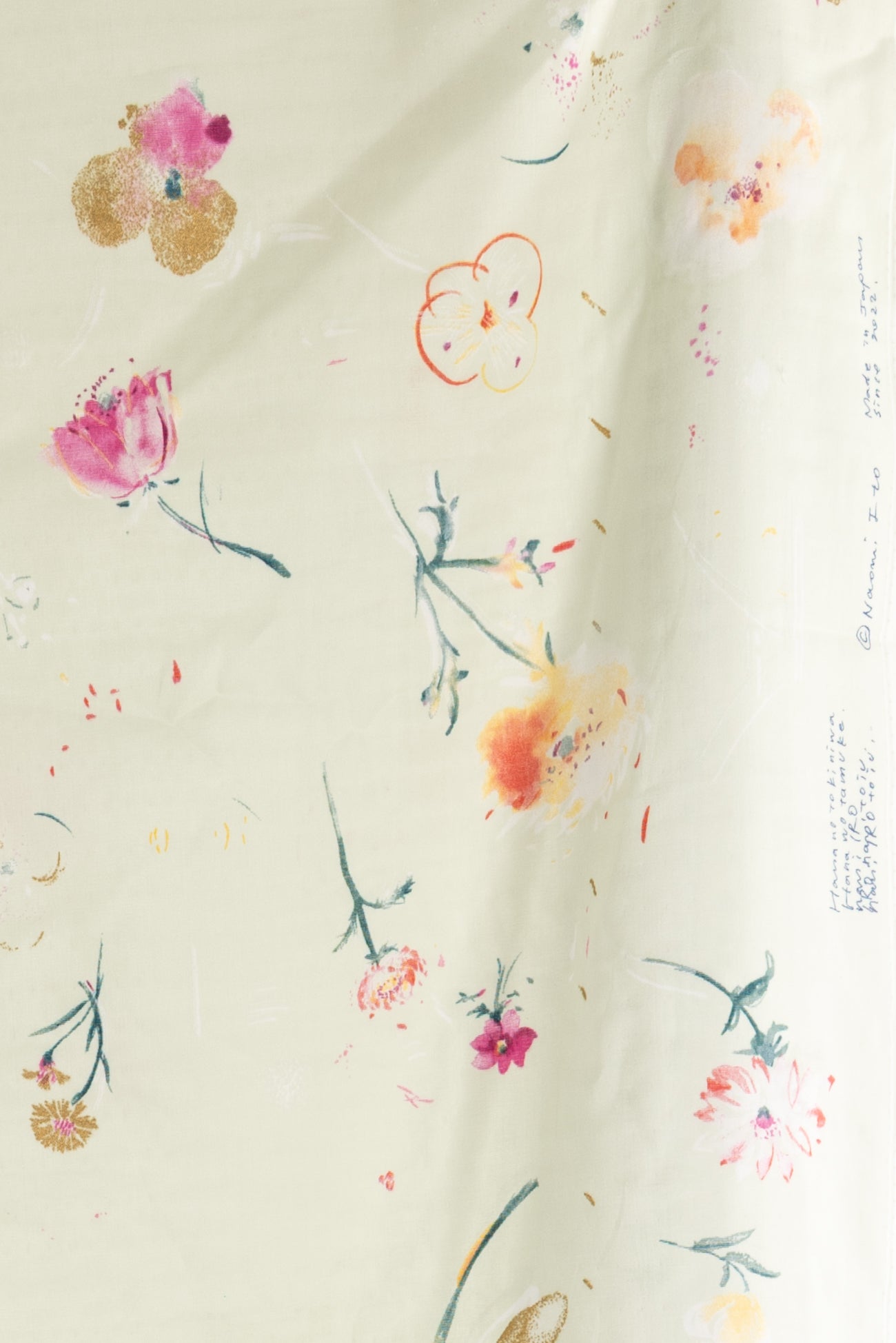 Bergamot Bouquet Japanese Cotton Woven