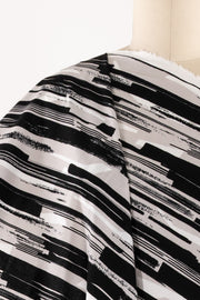 Birch Bark Stripe Rayon/Cotton Japanese Woven