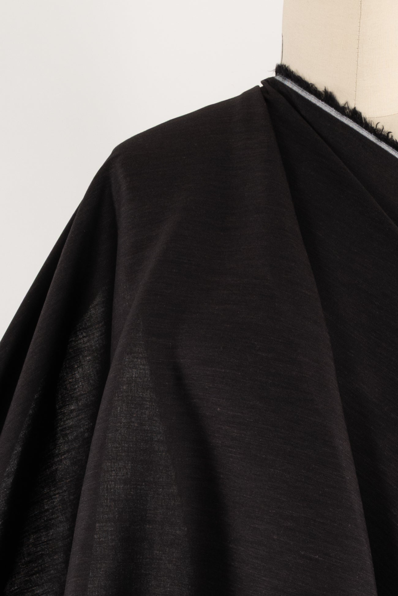 Bittersweet Chocolate Stretch Linen Woven