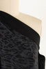 Black Leopard Ponte Knit - Marcy Tilton Fabrics