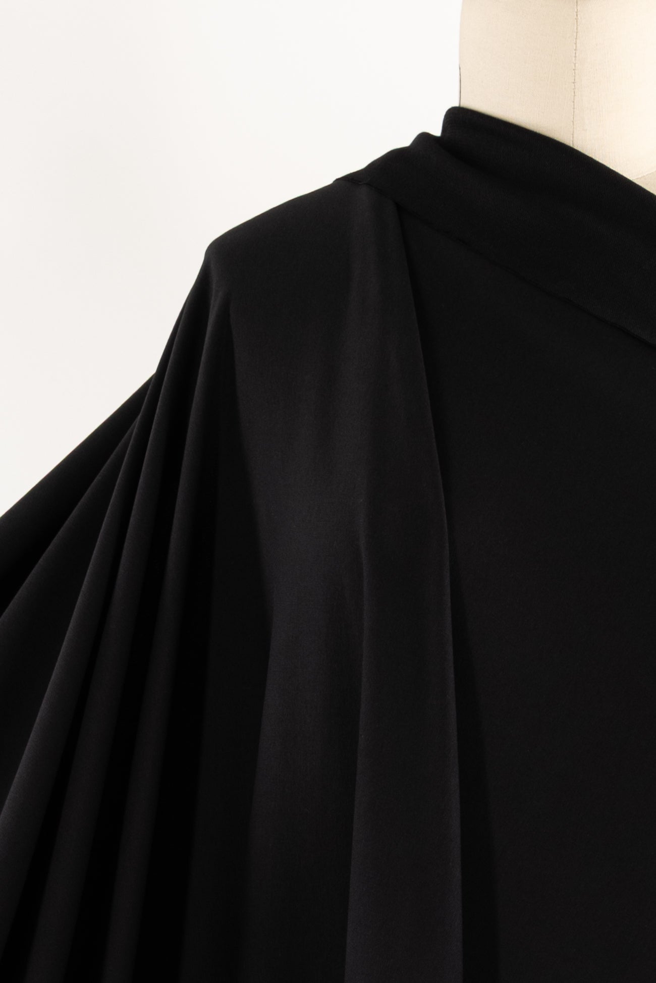 Black Licorice Danish Cotton French Terry