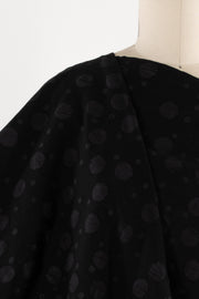 Blackout Dots Cotton Plissé Woven
