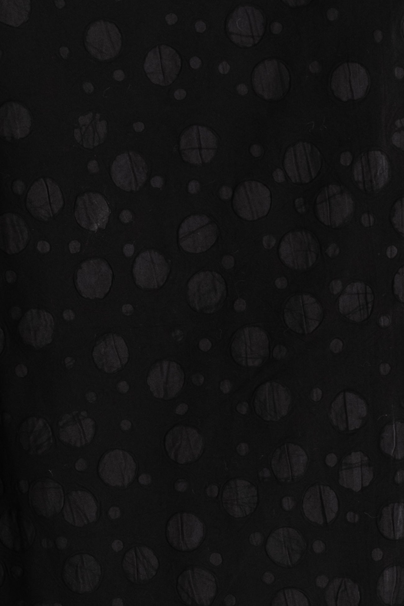 Blackout Dots Cotton Plissé Woven