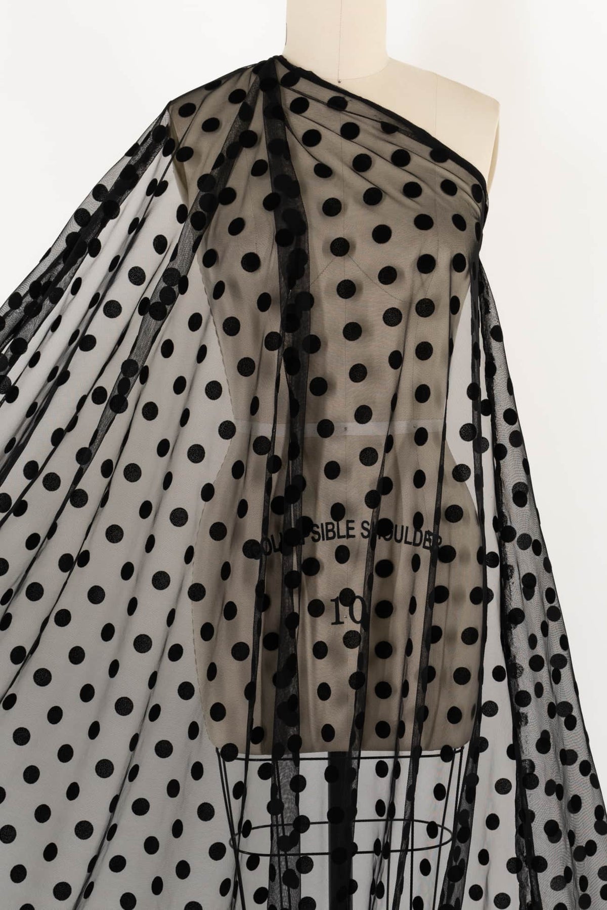 Black Point Dots Mesh