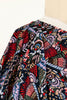 Black Razzle Dazzle Woven - Marcy Tilton Fabrics
