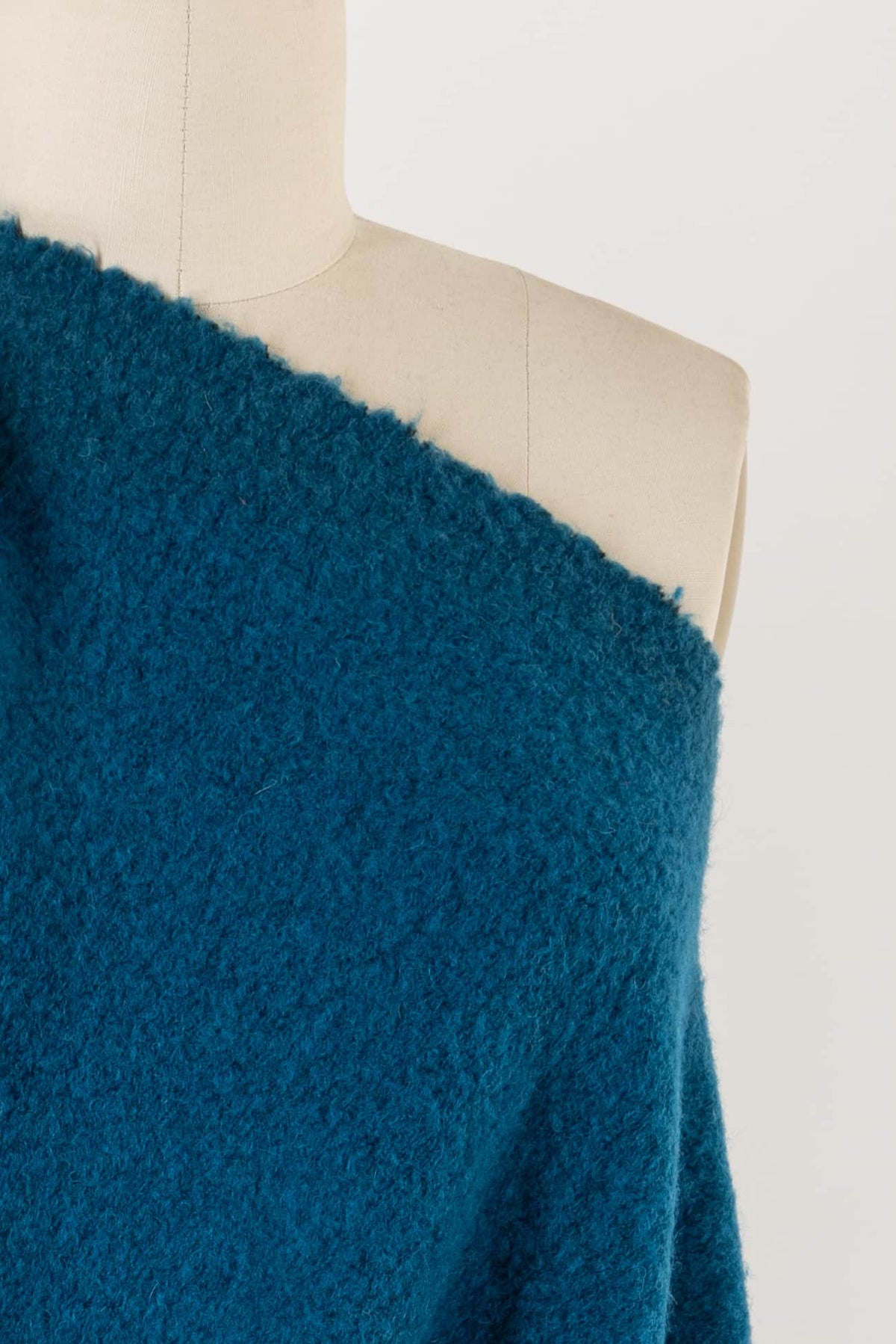 Bleu Canard Italian Wool Sweater Knit