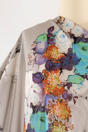 Blooming Italian Viscose Crepe Woven