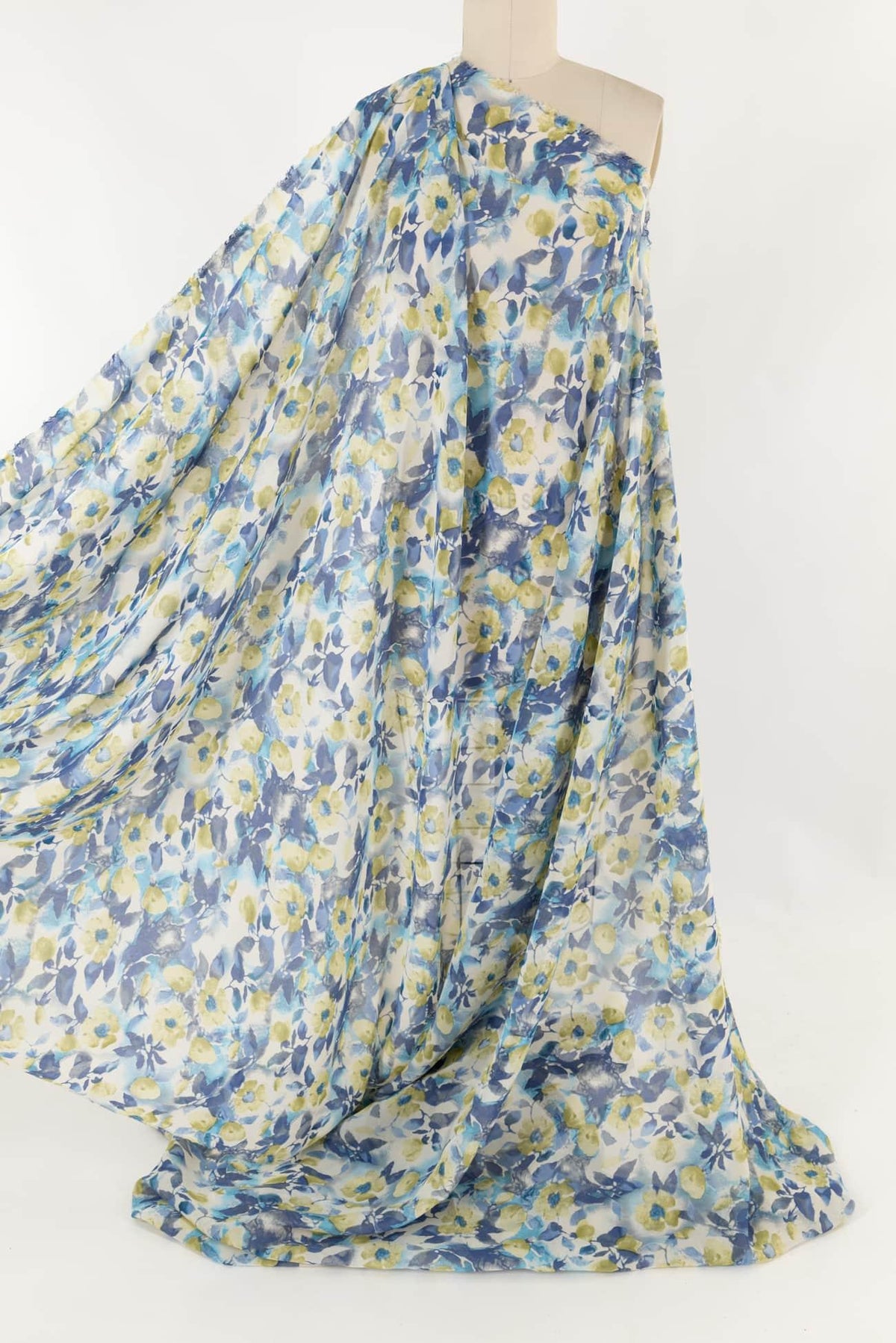 A Bloom Of One's Own Italian Viscose Woven - Marcy Tilton Fabrics