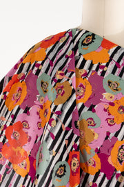 Blossom Stripes Cotton Knit