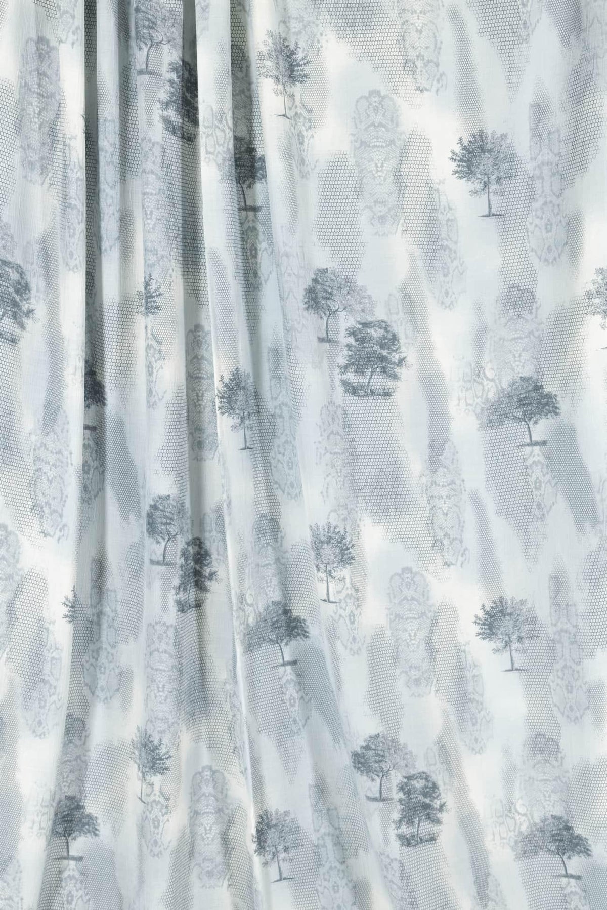 Blue Arbor Rayon Woven - Marcy Tilton Fabrics