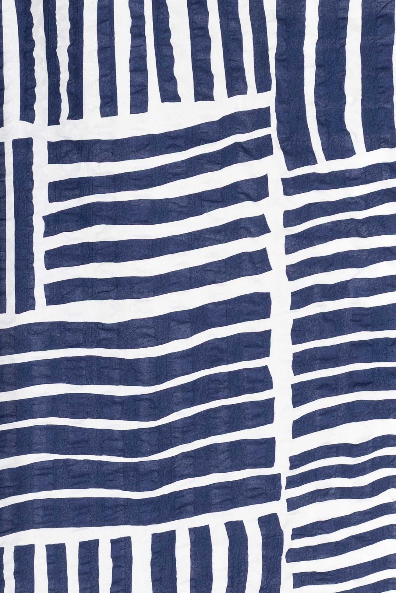 Blue Bayou Japanese Cotton Seersucker Woven