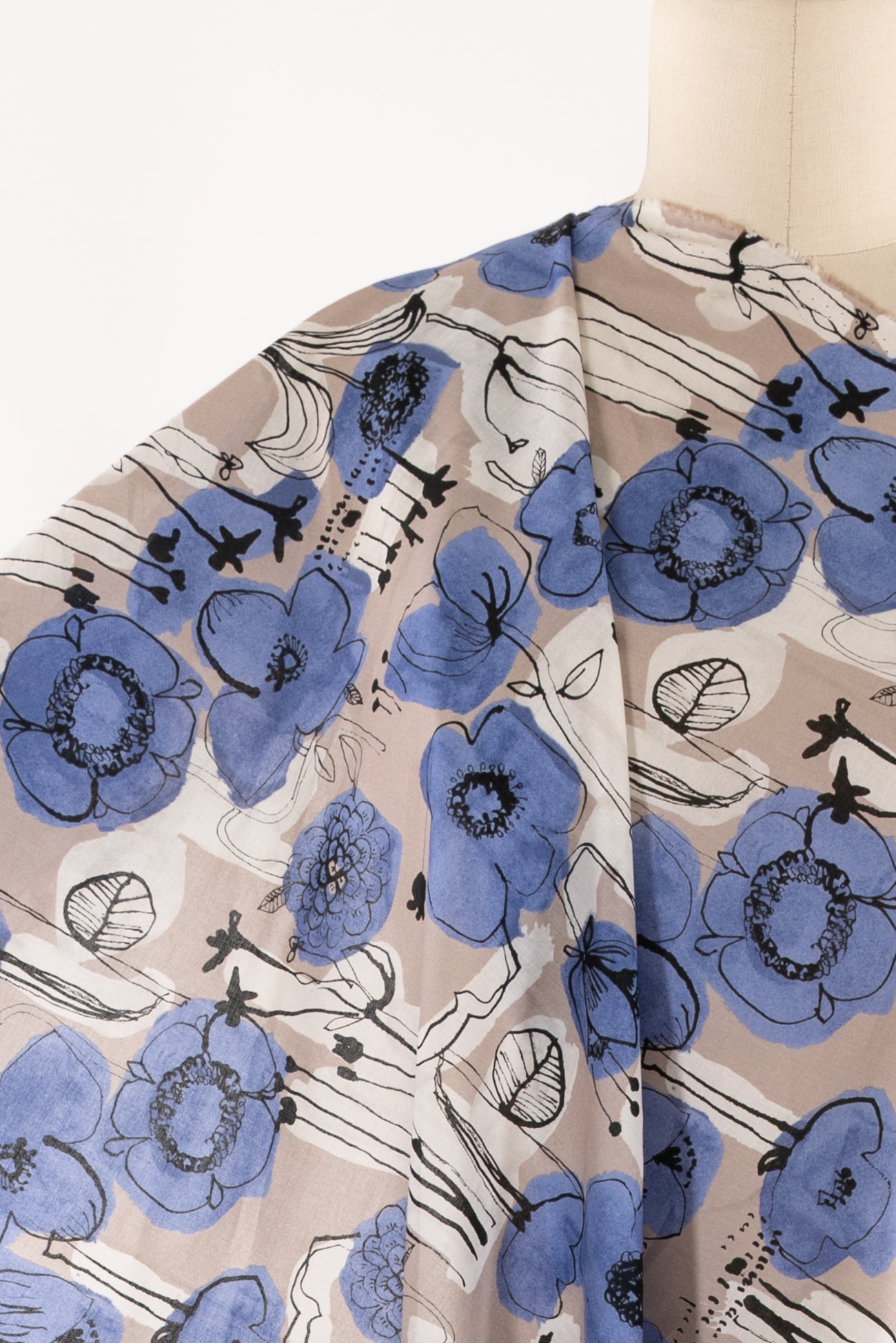 Blue Bells Japanese Cotton Woven