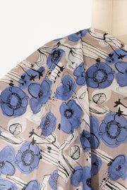 Blue Bells Japanese Cotton Woven