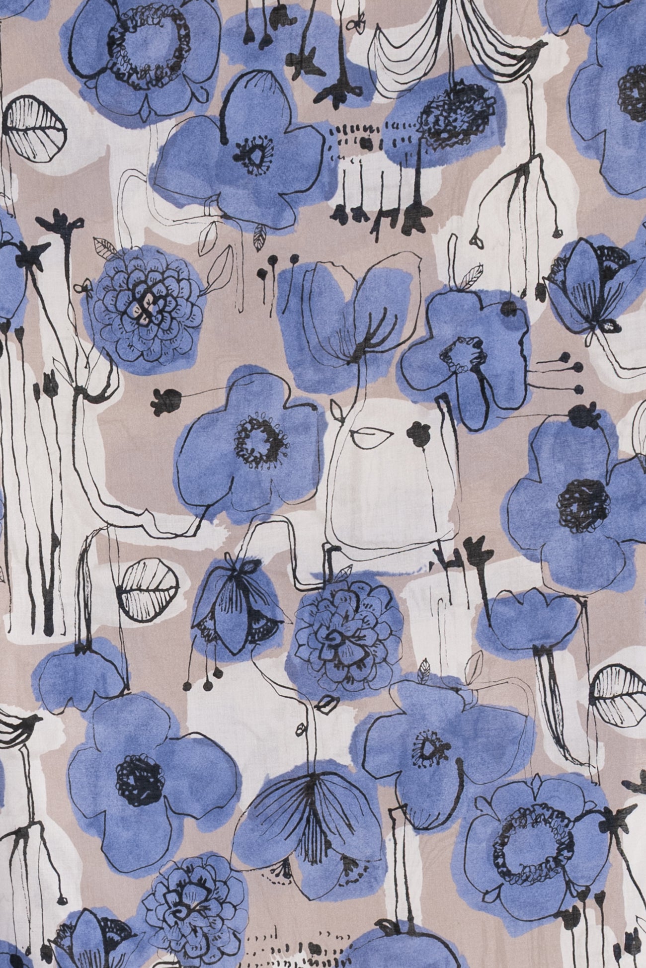 Blue Bells Japanese Cotton Woven