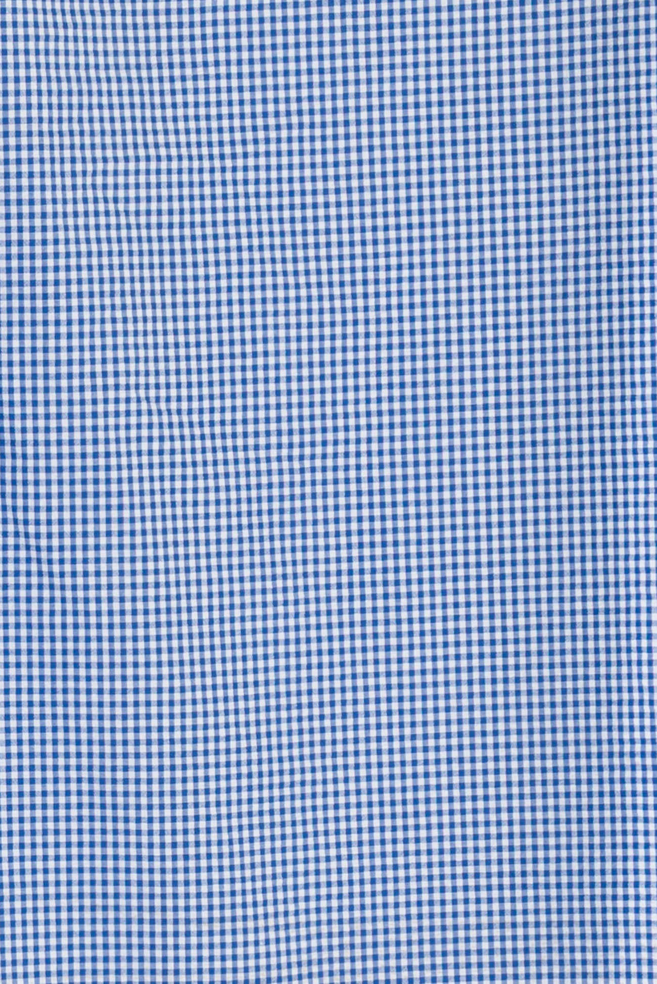 Bluebonnet Seersucker Gingham Japanese Cotton Woven