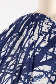 Blue Branches Italian Viscose Knit