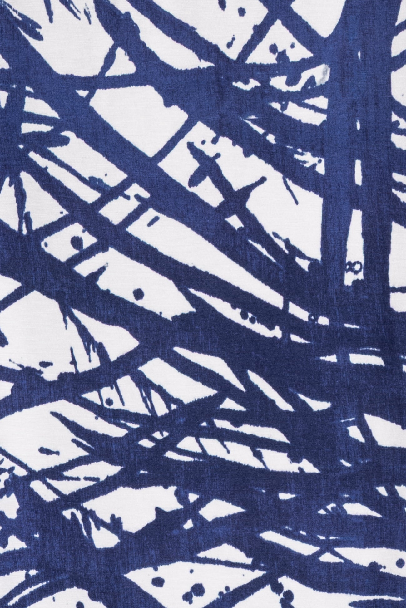 Blue Branches Italian Viscose Knit