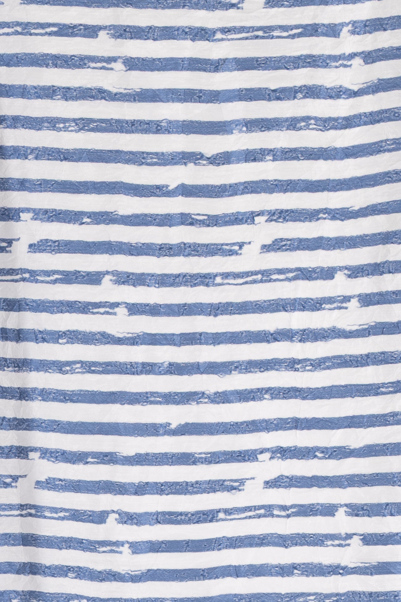 Blue Brushstroke Stripes Rayon Woven