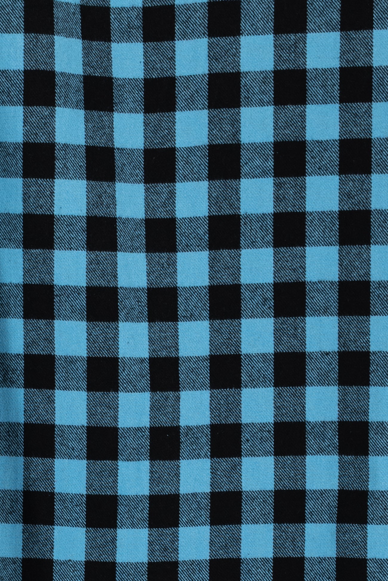 Blue Buffalo Check Flannel Woven