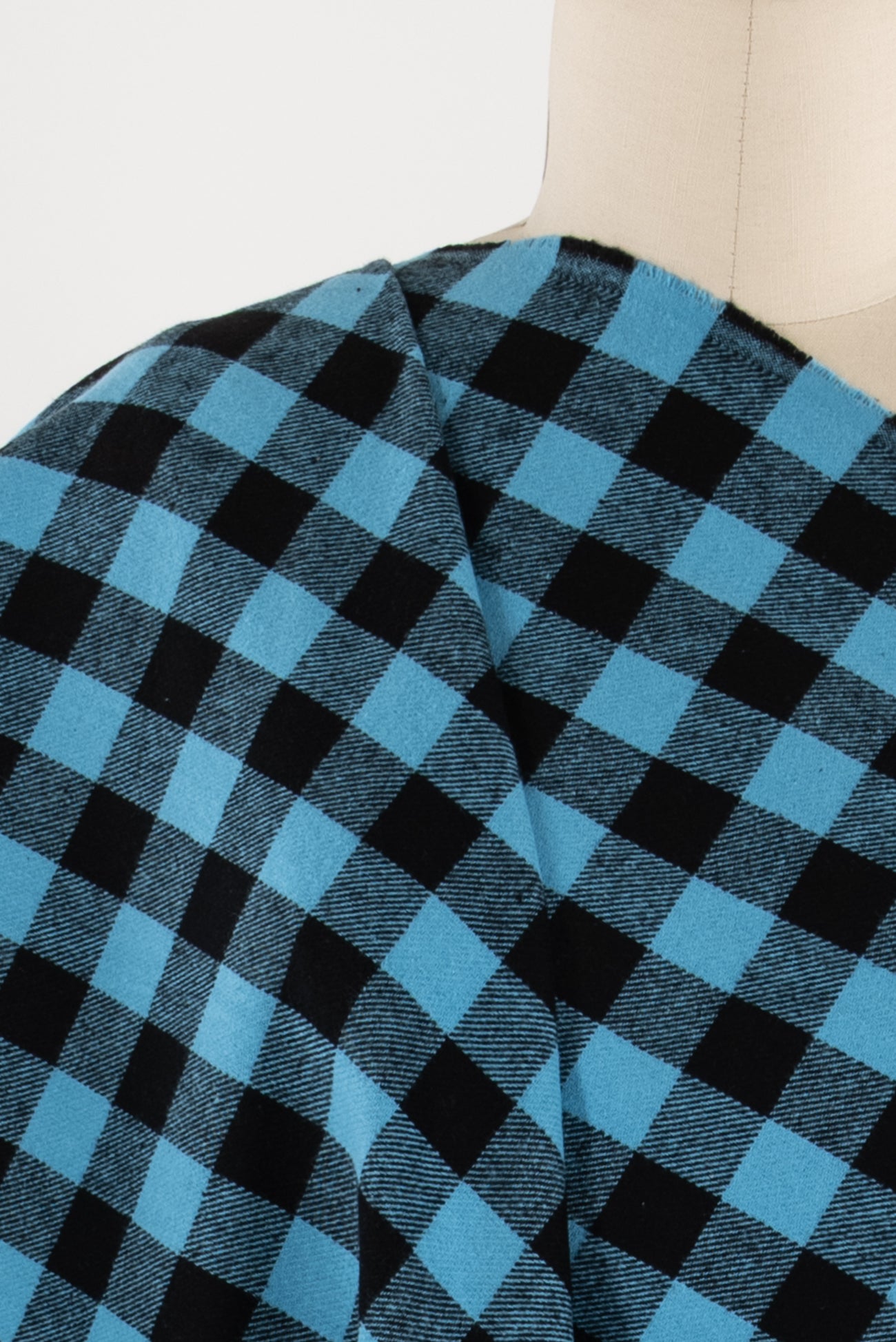 Blue Buffalo Check Flannel Woven