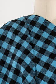 Blue Buffalo Check Flannel Woven