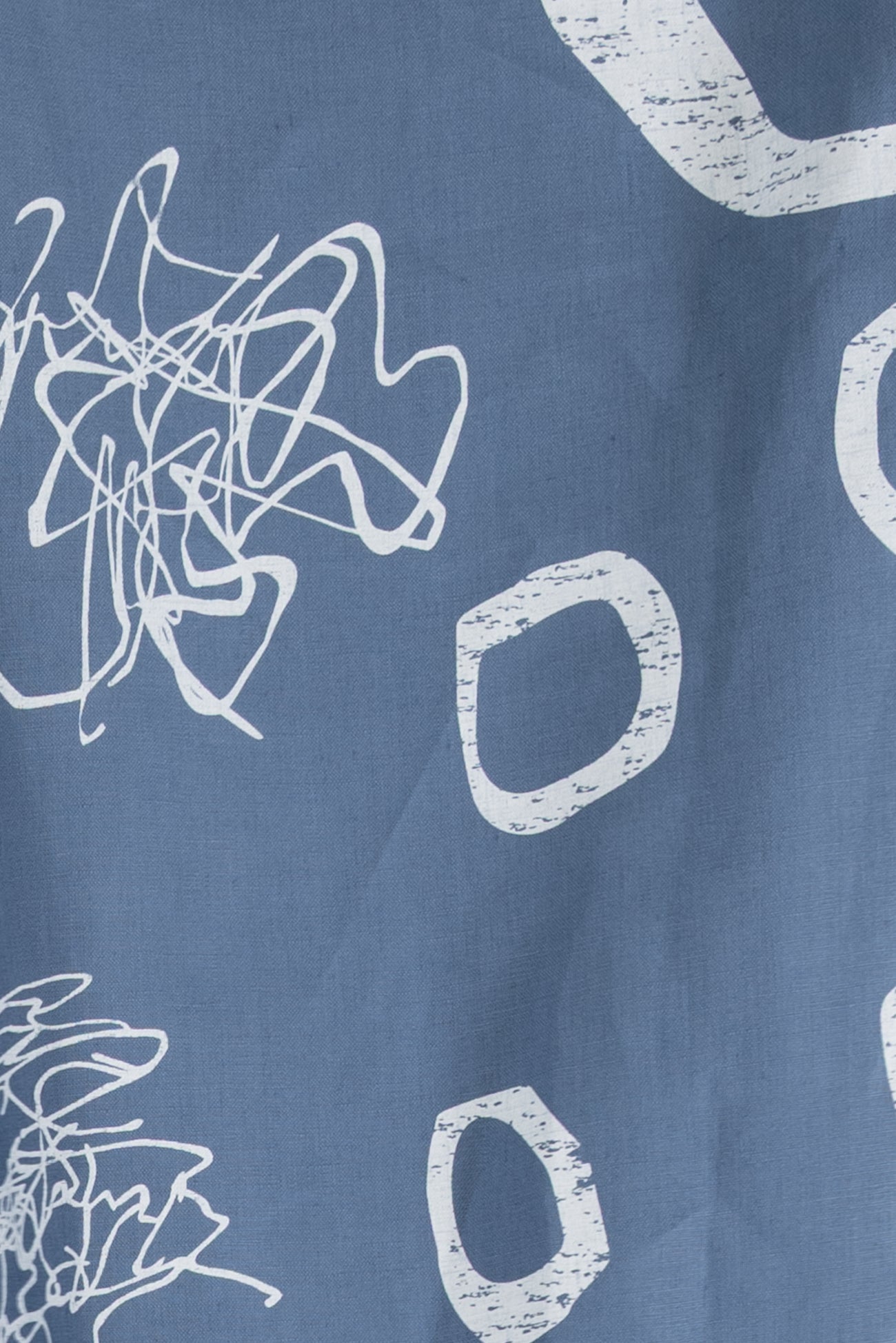 Blue Cloud Linen Woven