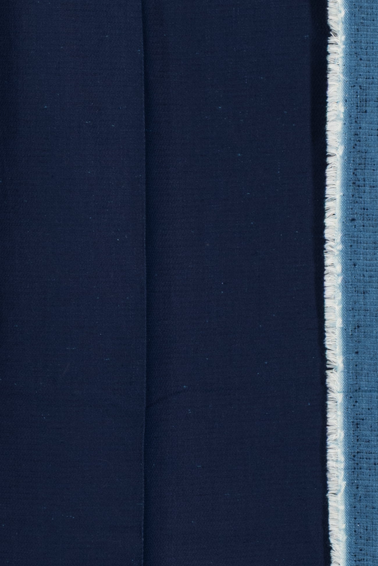 Blue Duo Cotton Double Sided Woven