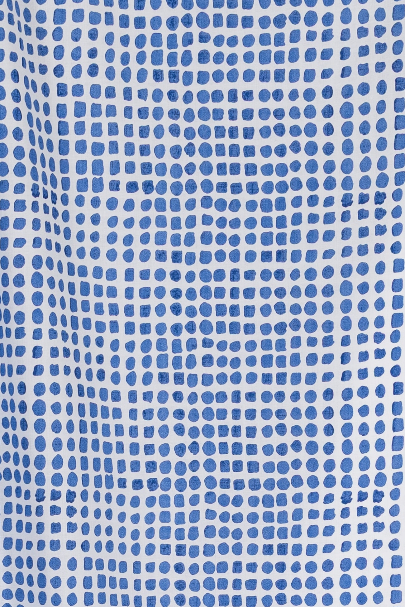 Blue Lentils Cotton Woven