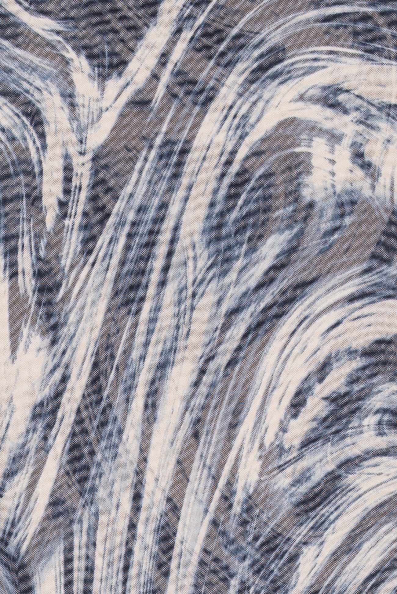 Blue Marble Swirl Mesh Knit