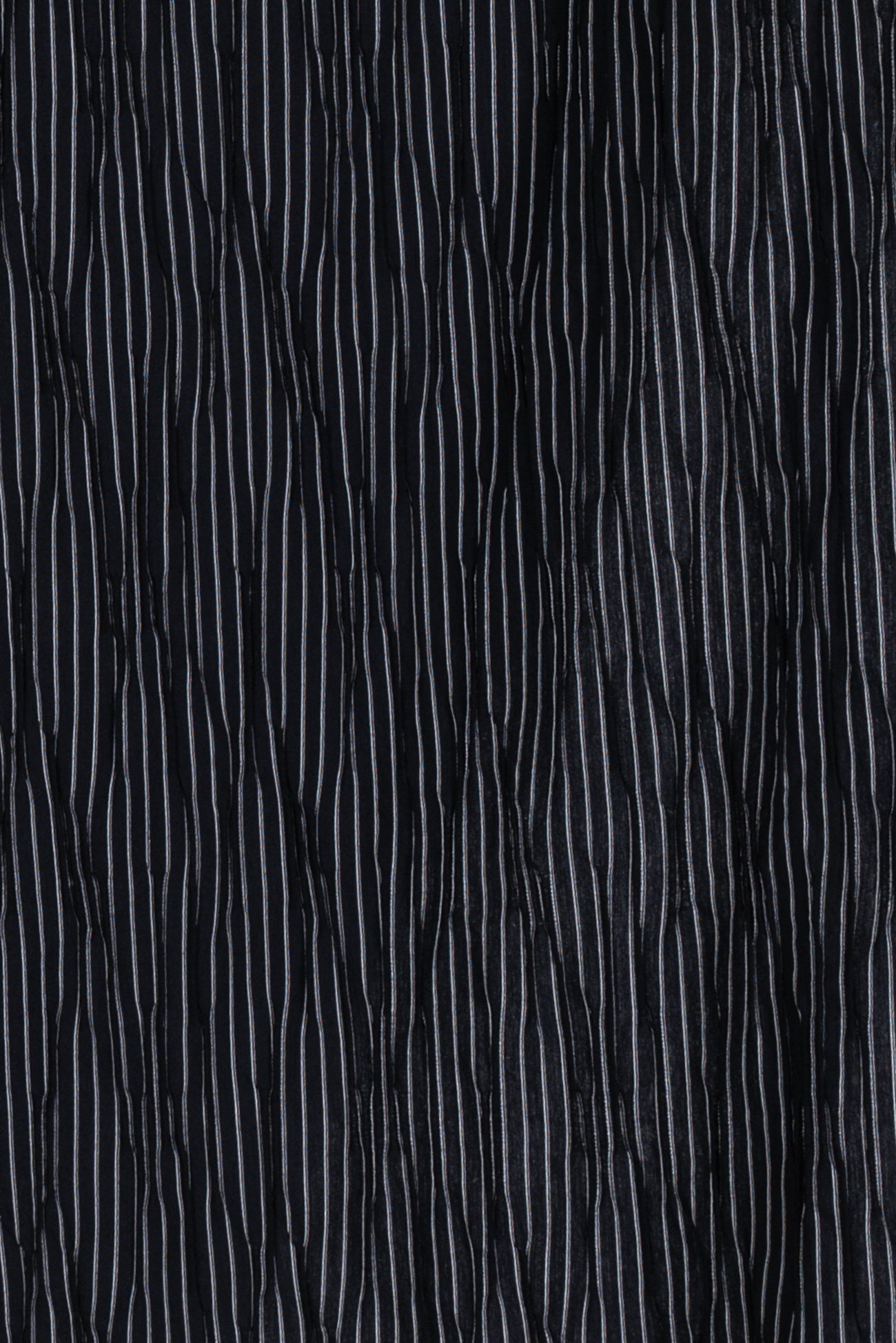Navy Blue Midnight Ripples Japanese Cotton Woven