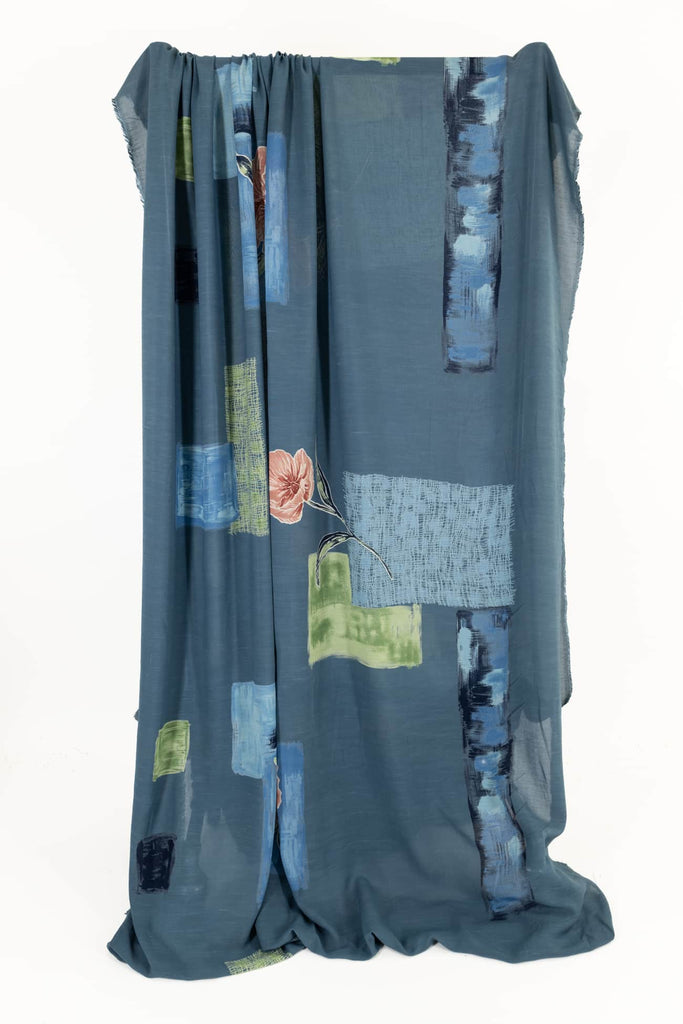 Blue Monday Rayon Woven - Marcy Tilton Fabrics